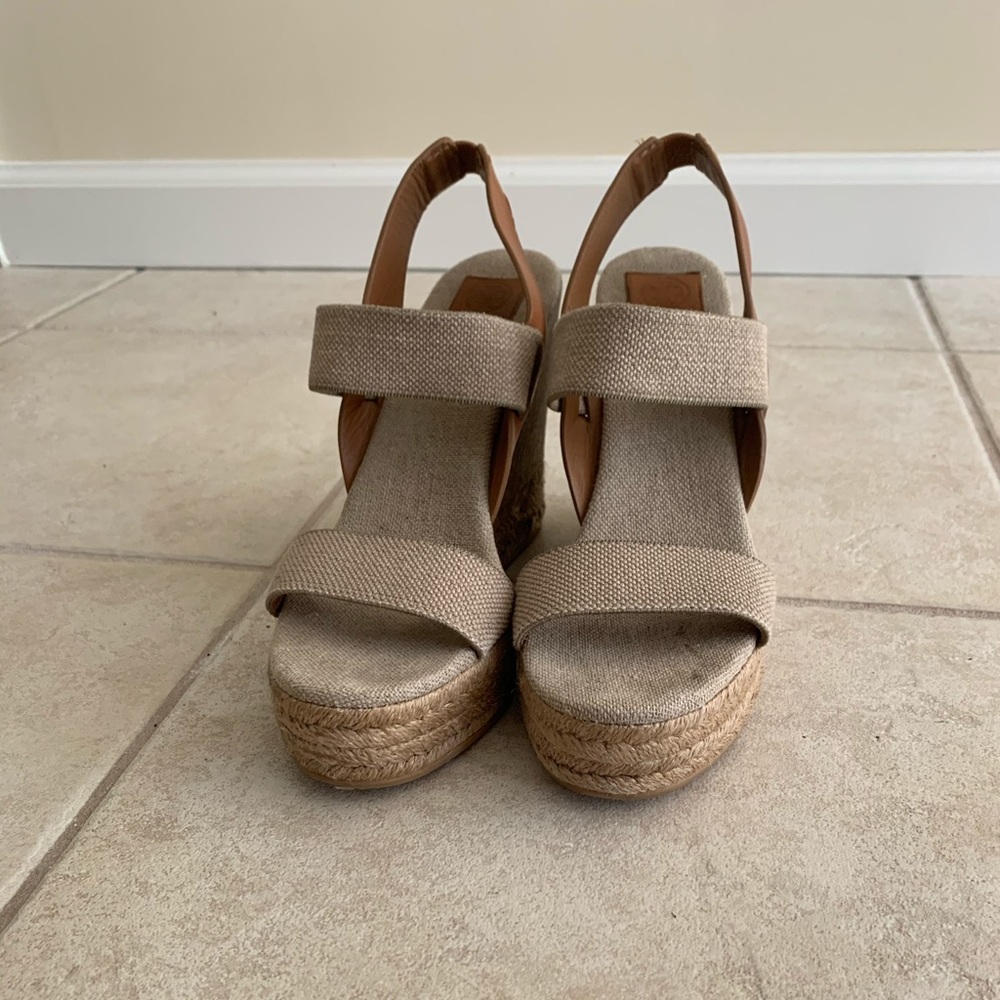 Women’s Tory Burch wedge platform sandal size 7